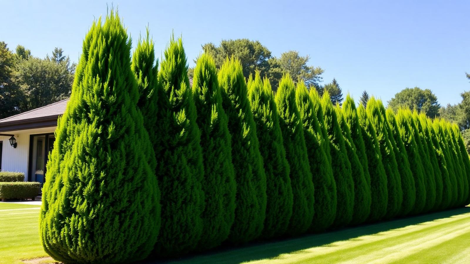 Villapaketet med Thuja Smaragd
